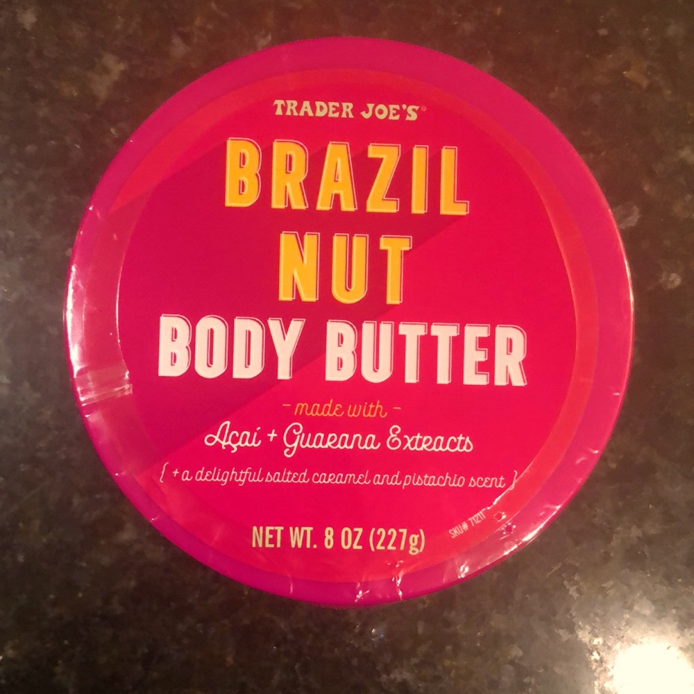 Trader Joe’s Brazil Nut Butter New and Sealed